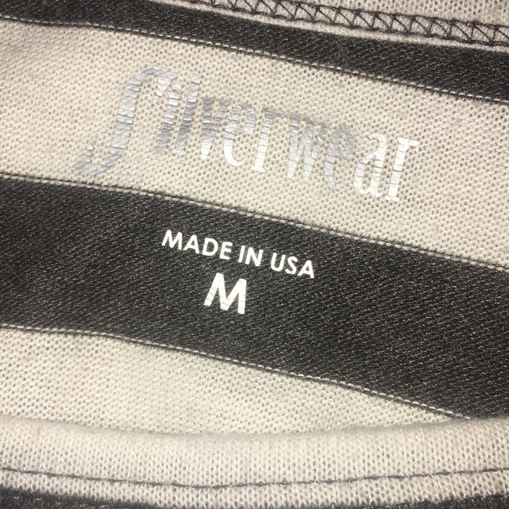 Silverwear black and white striped cotton sweater - Picture 5 of 5